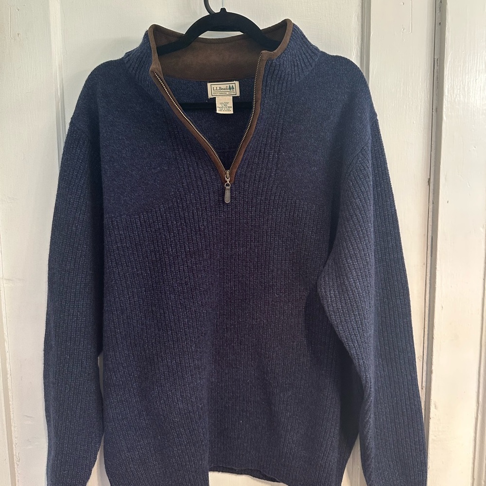 LL Bean Men's Waterfowl Sweater